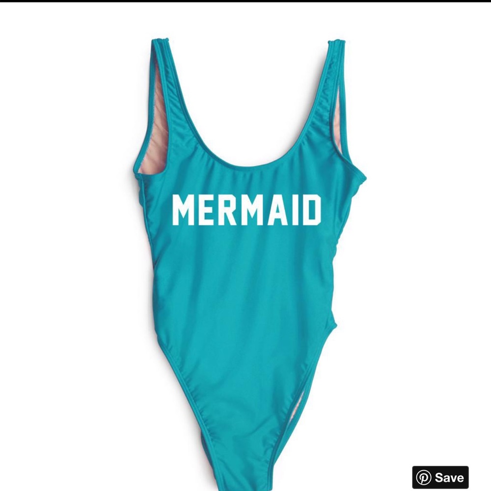 Mermaid one piece swimsuit